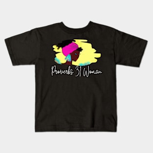 Proverbs 31 Woman Kids T-Shirt